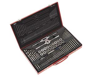 Sealey Ak3076 Tap and Die Set 76Pc Split Dies Metric