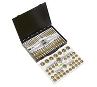 Sealey Tap & Die Set AK3086HIM Hexagonal Metric & Imperial 86pc