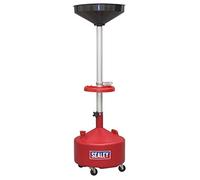Sealey Mobile Oil Drainer 36L Manual Discharge