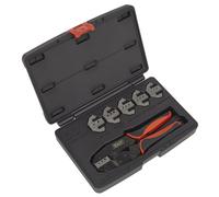 Sealey Deutsch Connector Plier Set With Ergonomic Handle 7 Pieces AK3870