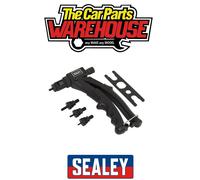 Sealey AK3986 Threaded Nut Riveter Rivet Gun For Steel Stainless + Aluminium
