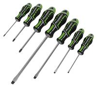 Sealey AK4321HV 7PC Gripmax Screwdriver Set Hi-Vis Green