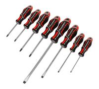 Sealey AK4322 Screwdriver Set 8Pc Gripmax® - Red
