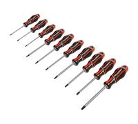 Sealey Screwdriver Set AK4324 GripMAX Torx 10-Piece Red