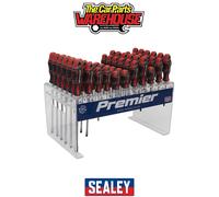 Sealey AK4369DS Individual Screwdrivers GripMAX® 66pc Countertop D...