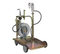 Sealey AK4562D Air Operated Oil Dispensing System with 10mtr Retractable Hose Reel