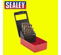 Sealey AK4702 25pc HSS Cobalt Fully Ground Drill Bit Set