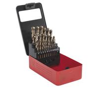 Sealey AK4702 HSS Cobalt Fully Ground Drill Bit Set 25pc