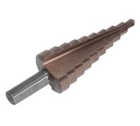Sealey AK4722 Hss M2 Step Drill Bit 4-22Mm Double Flute