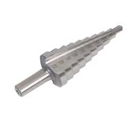 Sealey AK4744 Straight Flute HSS 4341 Step Drill Bit 4-22mm
