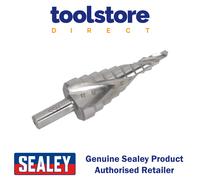 Sealey AK4747 Hss 4341 Step Drill Bit 4-22Mm Spiral Flute