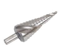 Sealey AK4748 HSS 4341 Step Drill Bit 4-30mm Spiral Flute