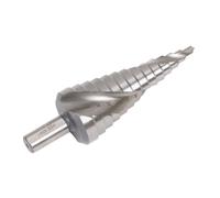 Sealey AK4748 Spiral Flute HSS 4341 Step Drill Bit 4-30mm