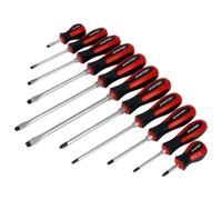 Sealey AK4932 Screwdriver Set 6pc Hammer-Thru