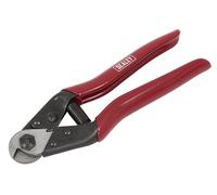 Sealey Ak503 Wire Rope/Spring Cutter - for Wires Cable Springs etc. 190mm Long