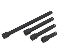 Sealey Impact Extension Bar Set AK5513 – 4 pc 1/2" sq Drive