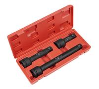 Sealey Ak5515 Premier Impact Extension Bar Set 3/4"sq Drive 3Pc