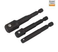 Sealey AK5521 Impact Socket Adaptor Set 3pc
