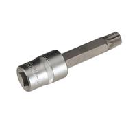 Sealey AK5531 Premier Spline Socket Bit 1/2"Sq Drive M14 x 100mm