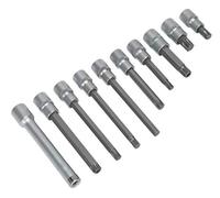 Sealey Ak5538 Head Bolt Socket Bit Set 8Pc 1/2Sq Drive