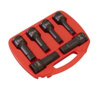 Sealey AK5586 Hex Impact Socket Bit Set 3/4"Sq Drive 6 Piece Set