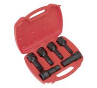 Impact Hex Socket Bit Set 6pc 3/4"Sq Drive