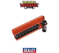 Sealey Impact Socket Set Ak56/11M – 10pc 1/2 Sq Drive – Metric