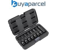 Sealey AK5600 Premier Imperial Hex Impact Socket Bit Set 1/2"Sq Drive 8pc
