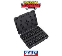 Sealey Impact Socket Bit Set AK56000 – 1/2in Sq Drive 24pc Hex/Trx-Star*/Spline