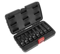 Sealey Ak5601 Impact Hex Key Set 8Pc 1/2Sq Drive