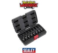 Sealey Premier TRX-Star* Impact Socket Bit Set 1/2"Sq Drive 8pc AK5602