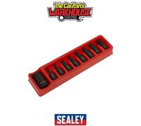 Sealey AK5610 Premier TRX-Star Impact Bit & Holder Set 1/2"Sq Drive 9pc