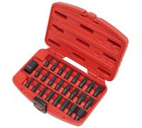 Sealey AK5612 Impact TRX-Star/Hex/Spline Bit Set 25pc 1/2"Sq Drive