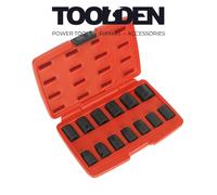 Sealey AK5613M 1/2" Drive Metric Impact Socket Set 13pcs