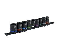 Sealey AK5618M Premier Impact Socket Set 1/2"Sq Drive 9pc