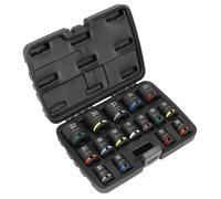 Sealey AK5625M Premier Impact Socket Set 1/2"Sq Drive 16pc