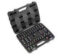 Sealey Impact Socket Set AK5633M, 36 Piece 3/8" Drive, Colour-Coded