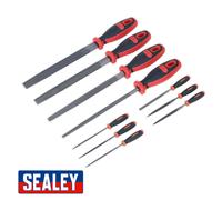 Sealey AK578 File Set 10 Piece Engineer's & Needle Files Quality Work Tools