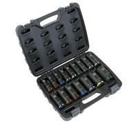 Sealey 1/2" Sq Drive Impact Socket Set, 16pc AK5818M