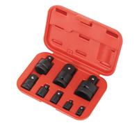 Sealey 8 Piece IMPACT Wrench Socket Adaptor/Converter/Reducer Set + Case AK5900B