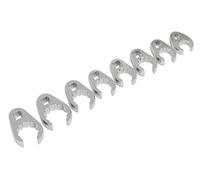 Sealey Ak5981 Crow's Foot Spanner Set 8Pc 1/2Sq Drive Metric