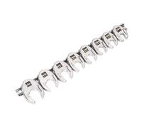 Sealey Crow's Foot Spanner Set AK599 8pc 3/8" Square Drive Imperial
