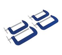 Sealey G-Clamp Set AK6006SET 150mm & 200mm 4pc