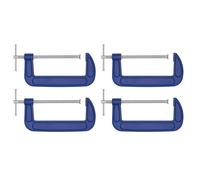 Sealey AK60084 G-Clamp Set 200mm 4pc