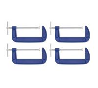 Sealey AK60084 G-Clamp 200Mm - Pack Of 4