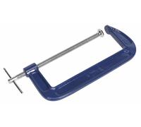 Sealey AK6010 G-Clamp 250mm Swivel Tip To Reduce Marking