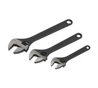 Sealey Adjustable Wrench Set 3 Piece Rust Resistant