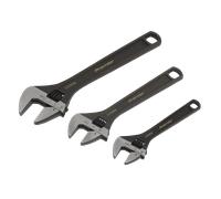 Sealey AK607 Premier Adjustable Wrench Set 3pc
