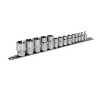 Sealey AK618 Premier TRX-Star Socket Set 1/4", 3/8" & 1/2"Sq Drive E4-E24 14pc
