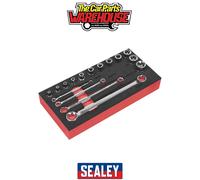 Sealey AK61801 Premier TRX-Star 3/8"Sq Drive Socket & Spanner Set 16pc